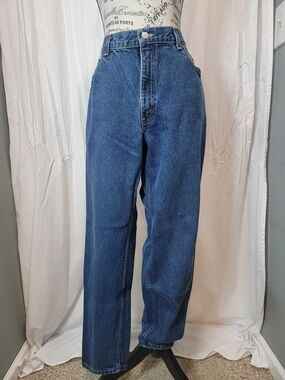 Vintage Levis 550 Relaxed Fit Tapered Leg Womens Denim Jeans Size 14 USA